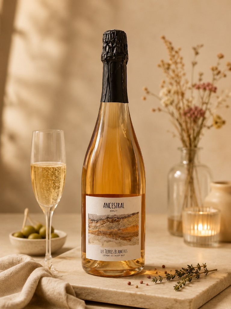 Les Terres Blanches Ancestral Rosé 2021